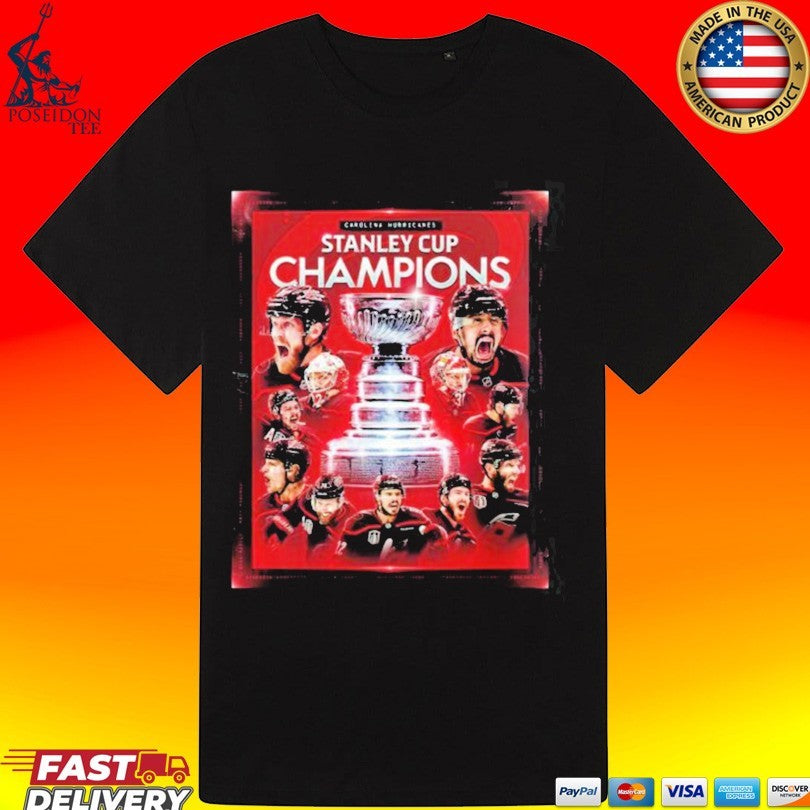 Carolina Hurricanes 2026 Nhl Stanley Cup Champions Premium T-shirt