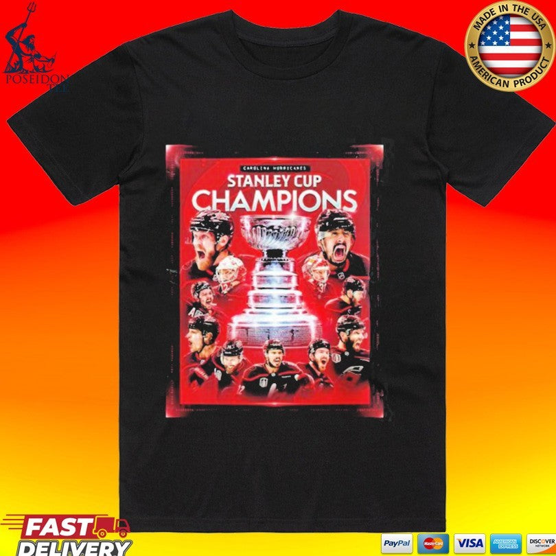 Carolina Hurricanes 2026 Nhl Stanley Cup Champions Premium T-shirt