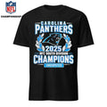 Carolina Panthers 2025 NFC South Division Champions Undisputed Logo Shirt