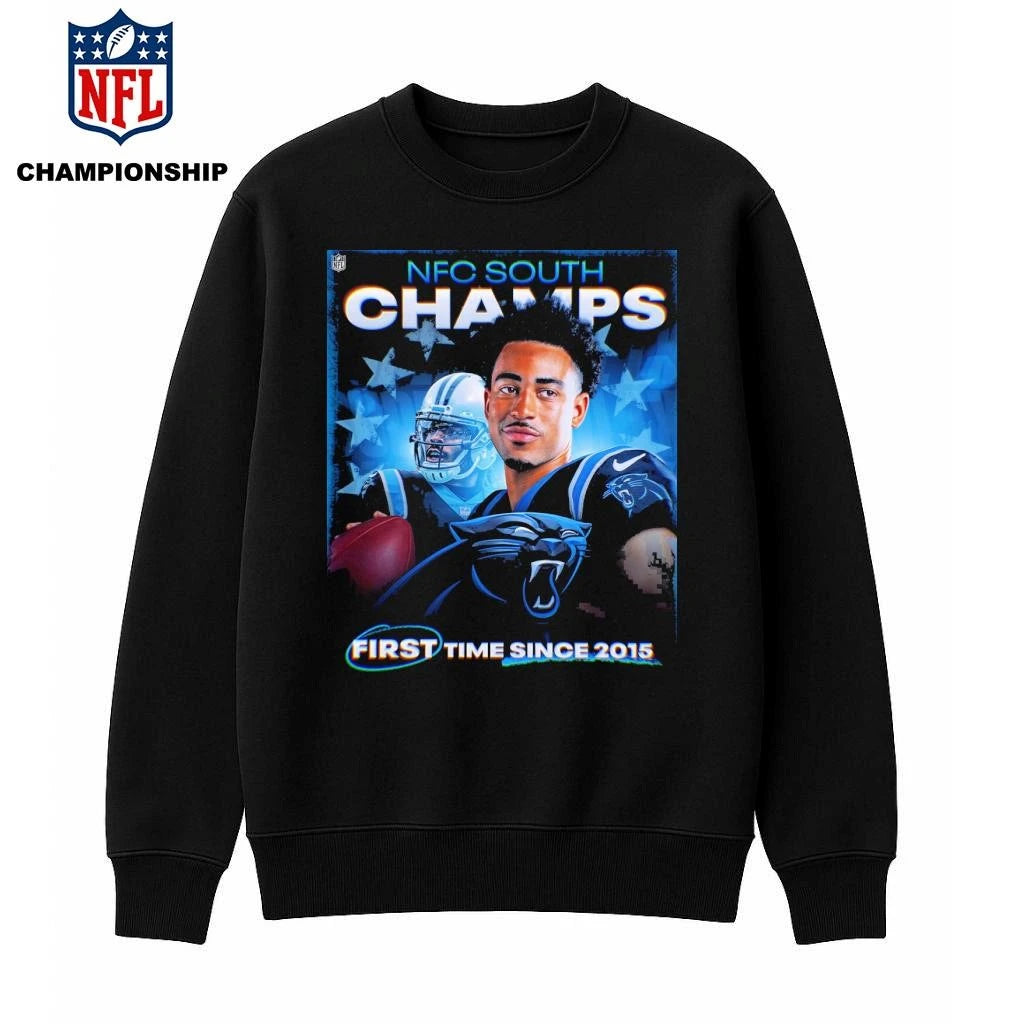 Carolina Panthers NFC South Division Champions 2025 First Time Since 2015 Shirt
