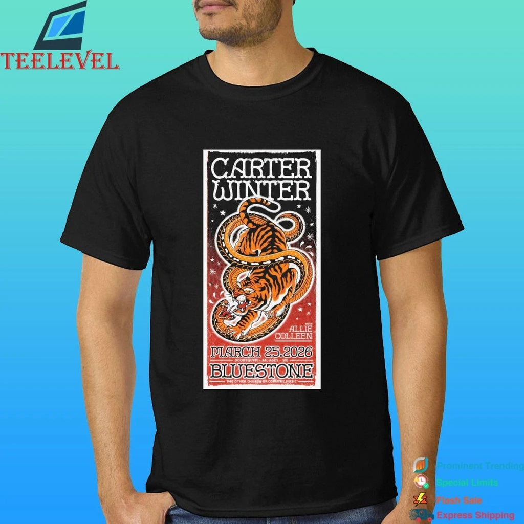 Carter Winter The Bluestone In Columbus Oh March 25 2026 Shirt