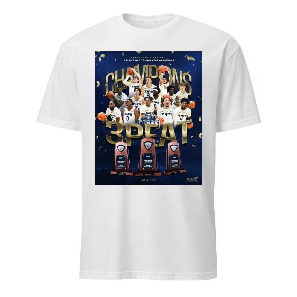 Celebrates Akron Zips MAC Basketball Tournament Champions 2026 Shirt