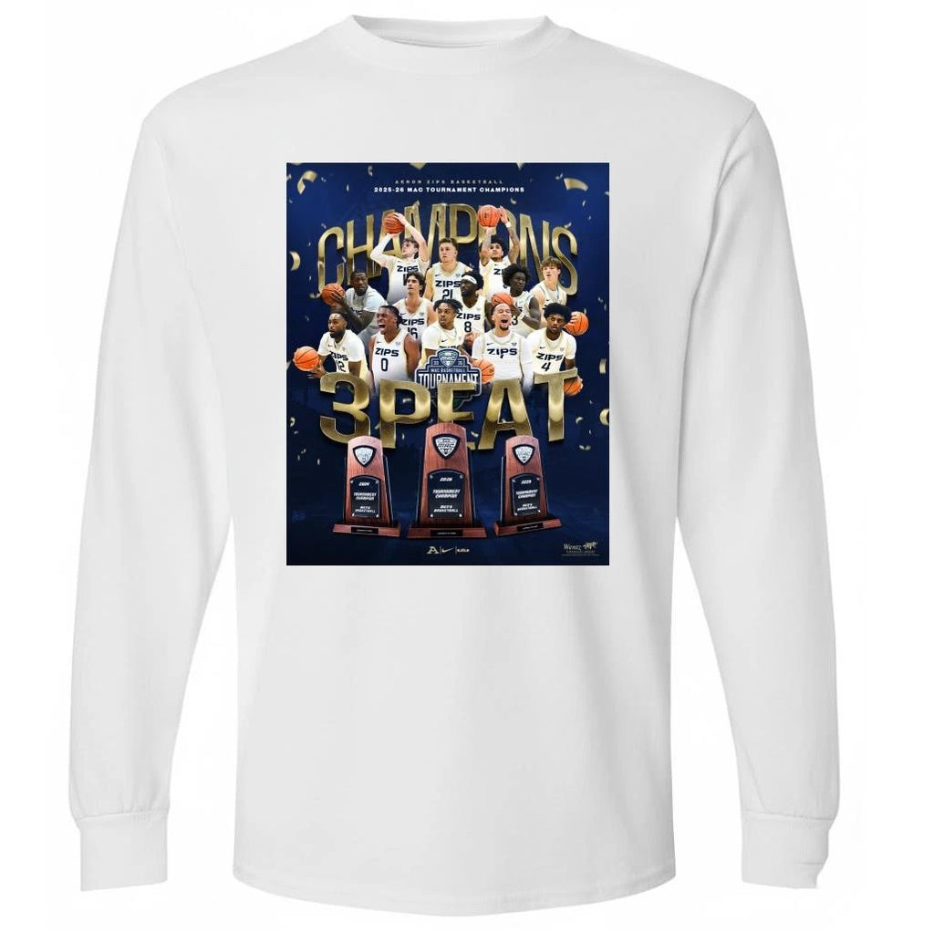 Celebrates Akron Zips MAC Basketball Tournament Champions 2026 Shirt