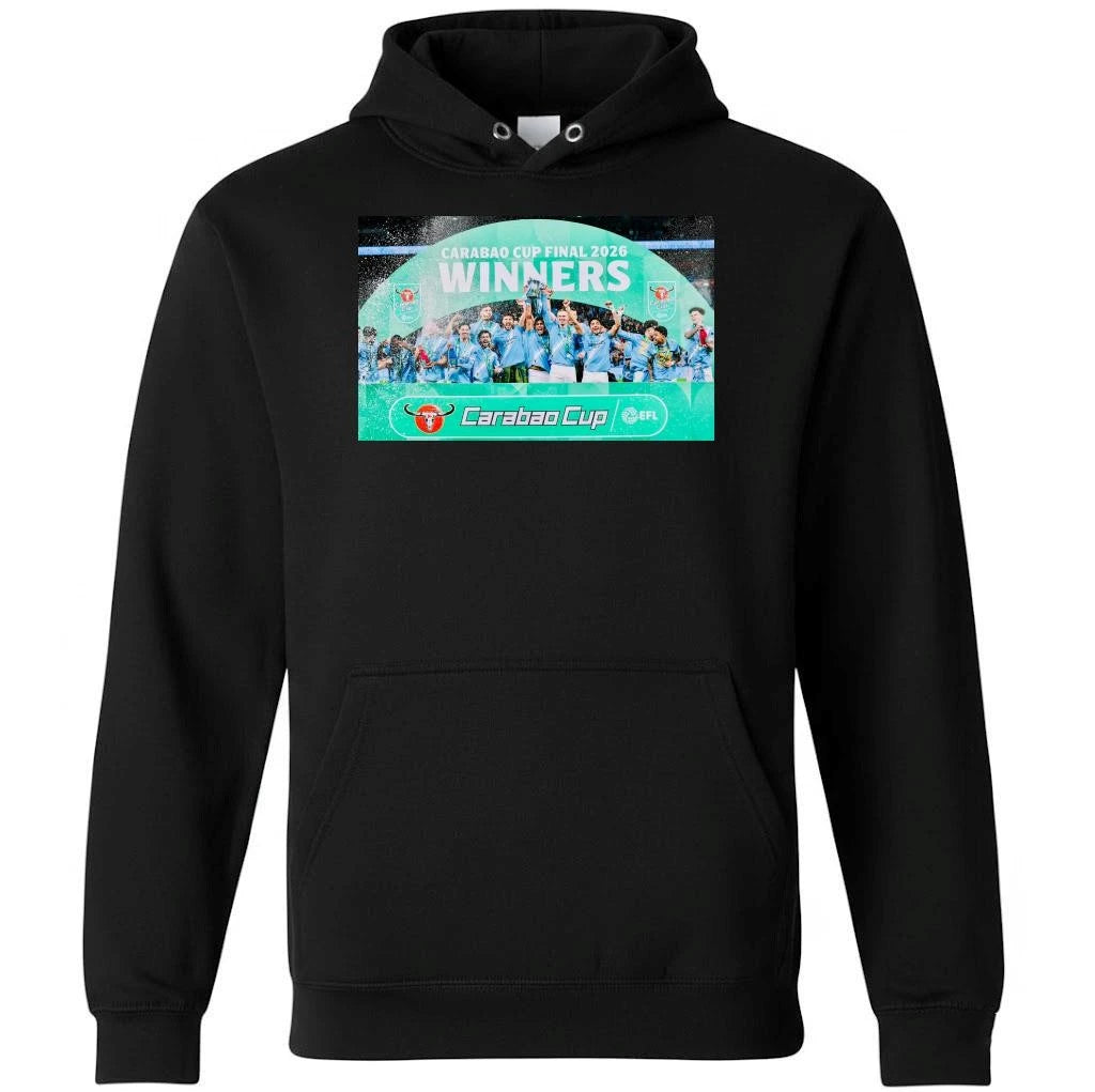 Celebrates Manchester City Champions Carabao Cup Final 2026 Shirt