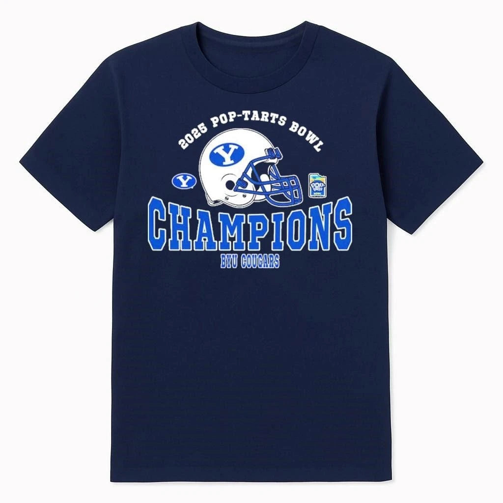 Champions 2025 Pop-Tarts Bowl BYU Cougars Football The Champions 2025 Pop-Tarts Bowl Shirt