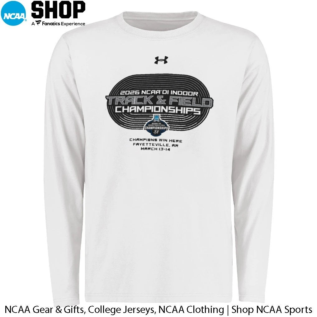 Champions Win Here 2026 NCAA DI Indoor Track and Field Championships Fayetteville Ar March 13-14 T-Shirt