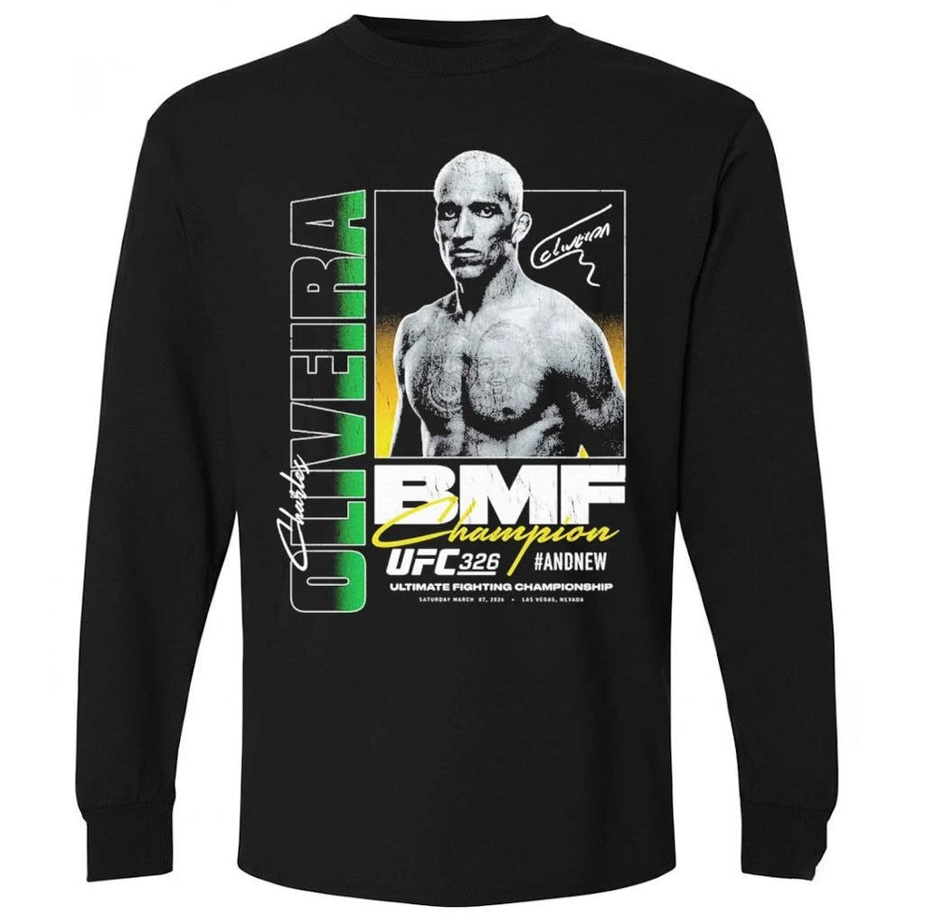 Charles Oliveira UFC 326 AndNew BMF Champion Boxy Shirt
