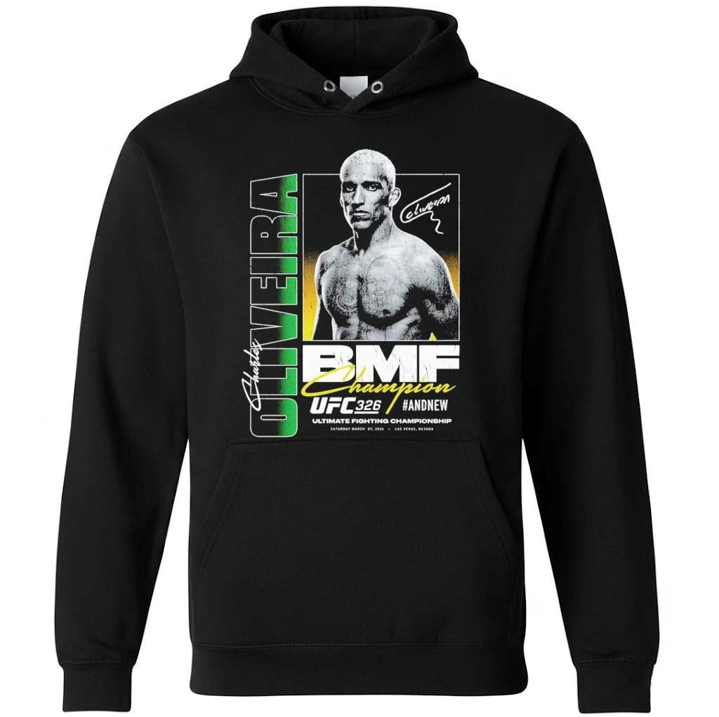 Charles Oliveira UFC 326 AndNew BMF Champion Boxy Shirt