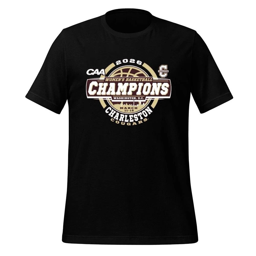 Charleston Cougars CAA Women’s Basketball Tournament Champions Shirt