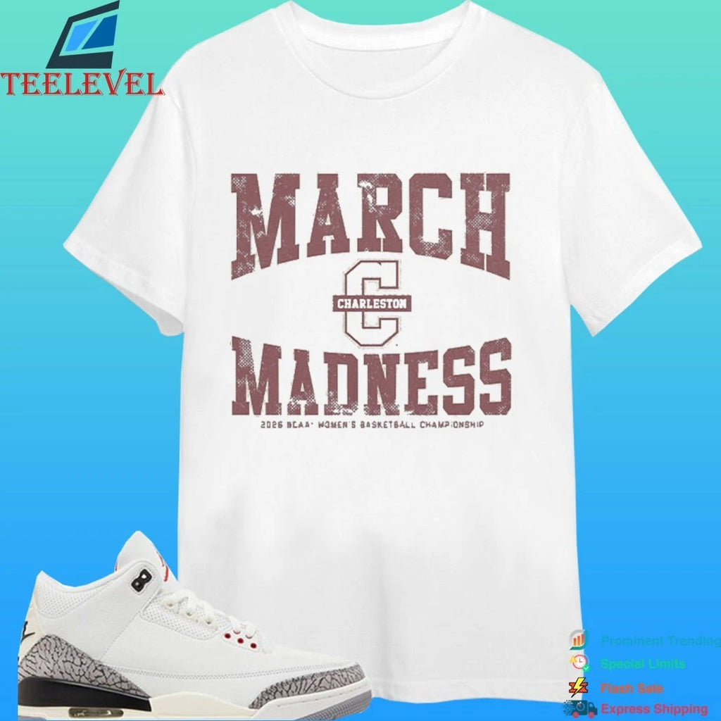 Charleston Cougars Wbb 2026 March Madness Shirt