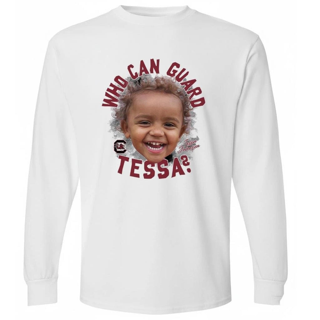 Chloe Kitts South Carolina  Gamecocks Who Can Guard Tessa Johnson Shirt