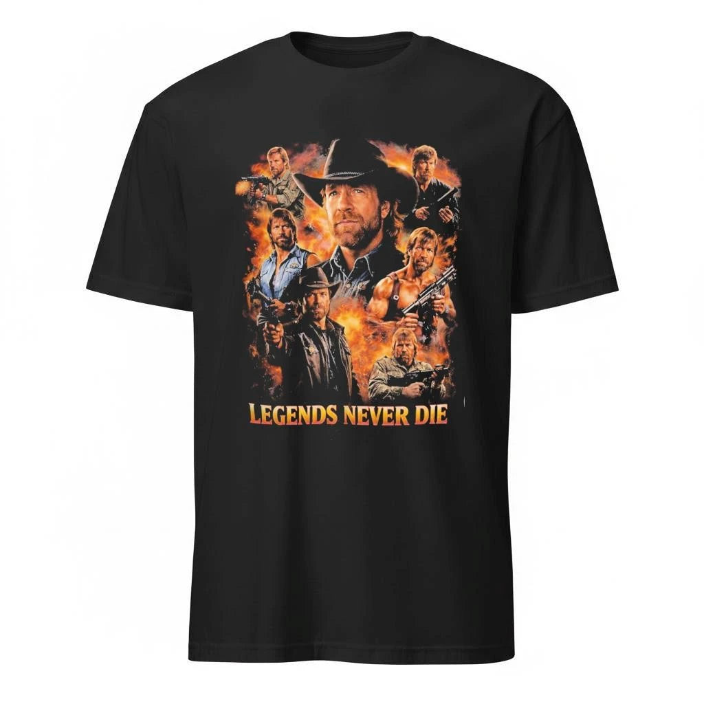 Chuck Norris Legends Never Die Shirt