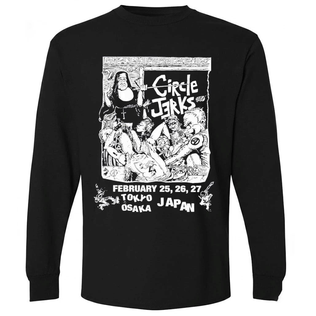 Circle Jerks Japan Tour 2026 Merch Classroom Shirt