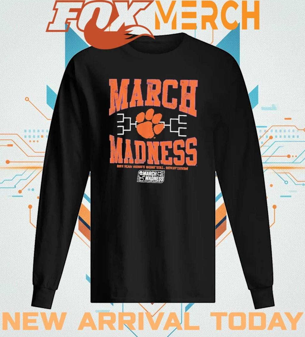 Clemson Tigers 2026 March Madness NCAA women’s basketball Championship t-shirt