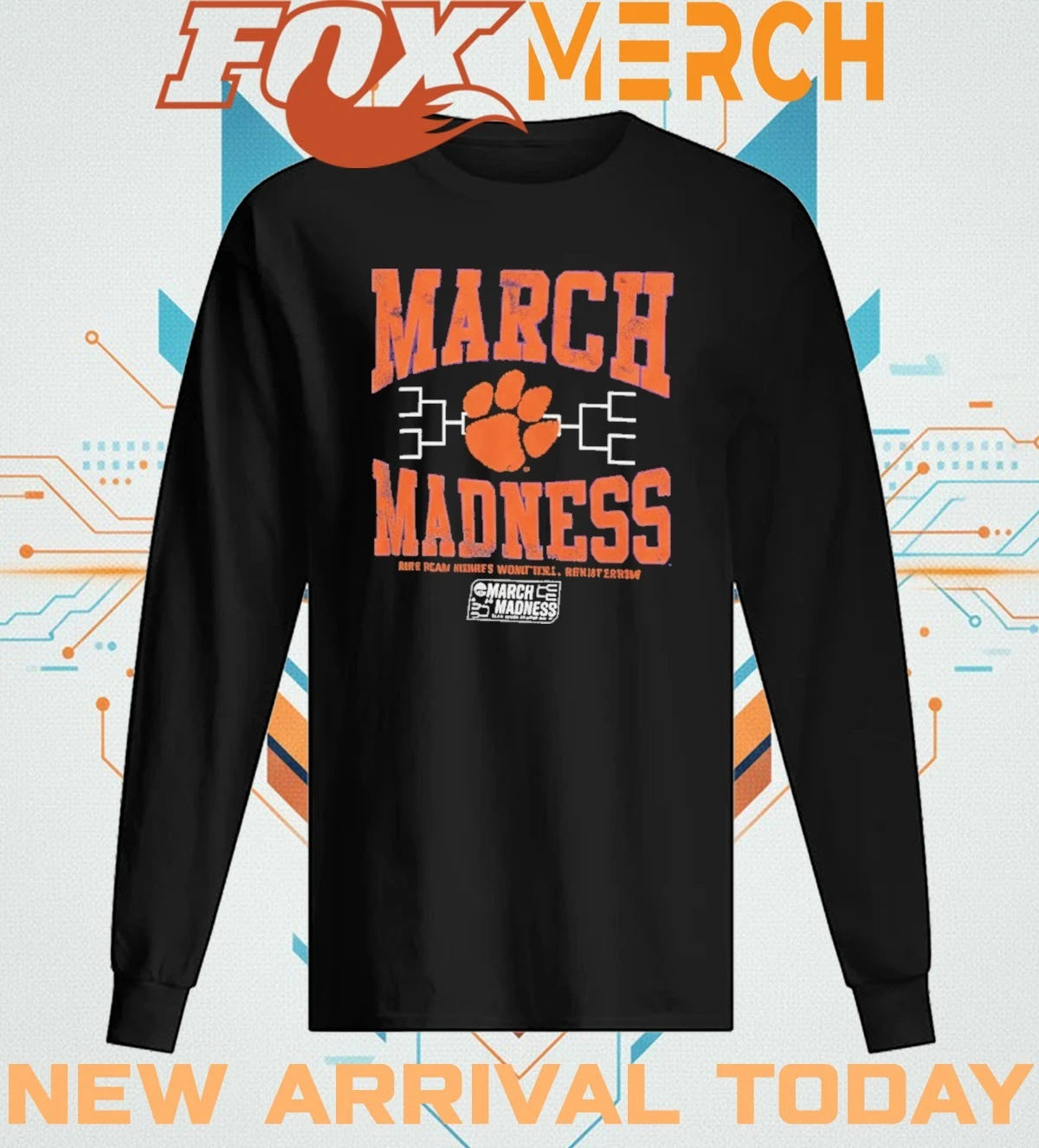 Clemson Tigers 2026 March Madness NCAA women’s basketball Championship t-shirt