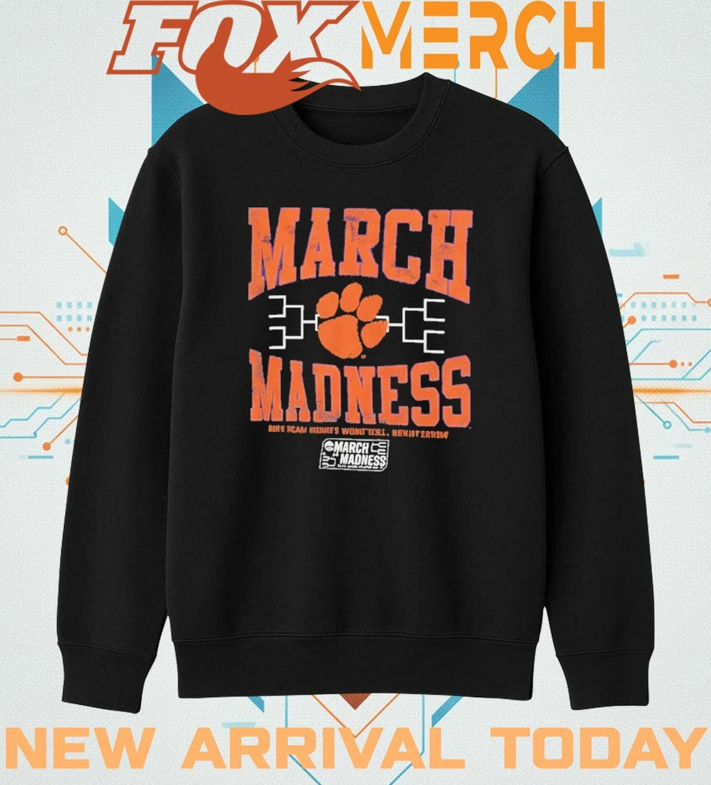Clemson Tigers 2026 March Madness NCAA women’s basketball Championship t-shirt