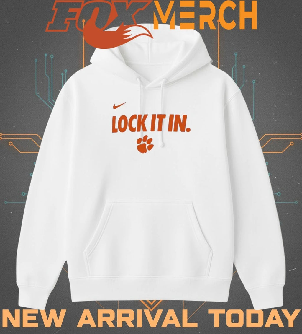 Clemson Tigers Lock It In 2026 On-Court Bench Legend Dri-FIT t-shirt