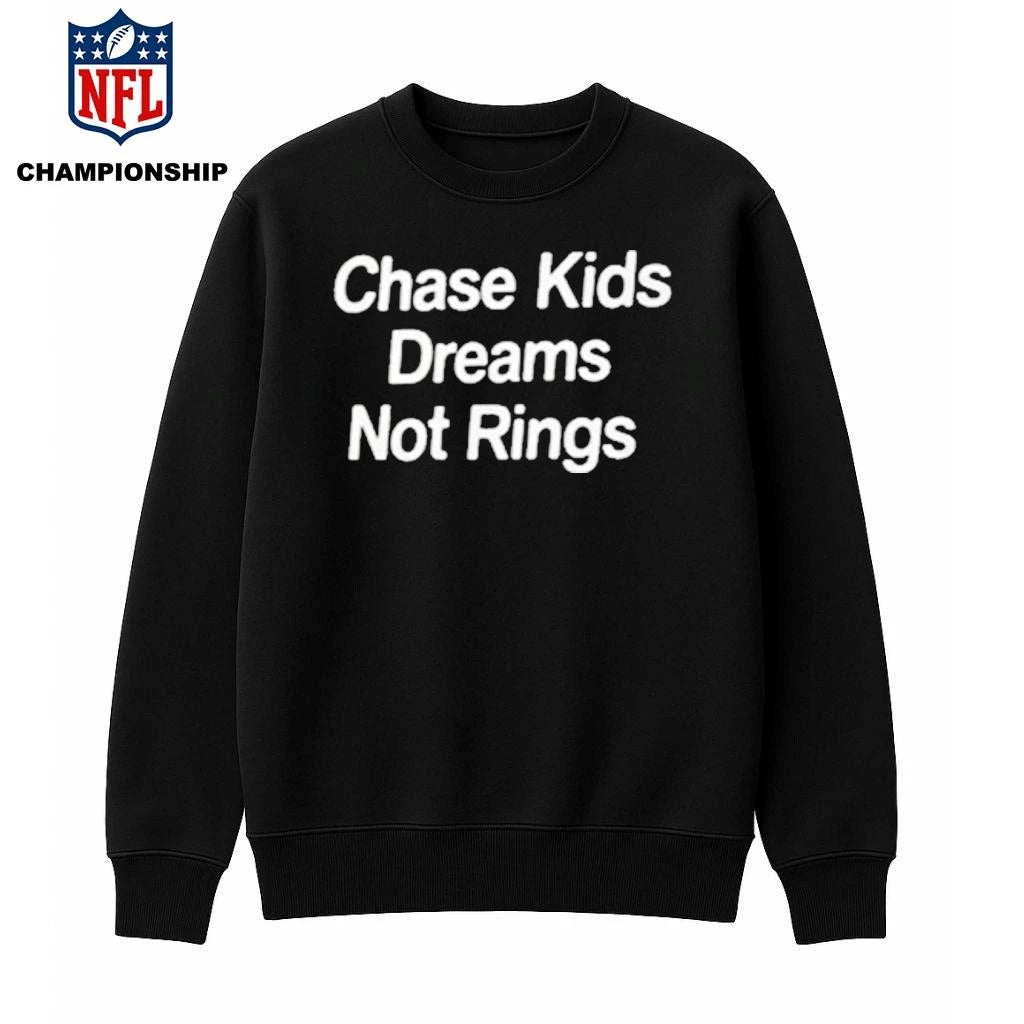 Coach Reggie Chase Kids Dreams Not Rings Shirt