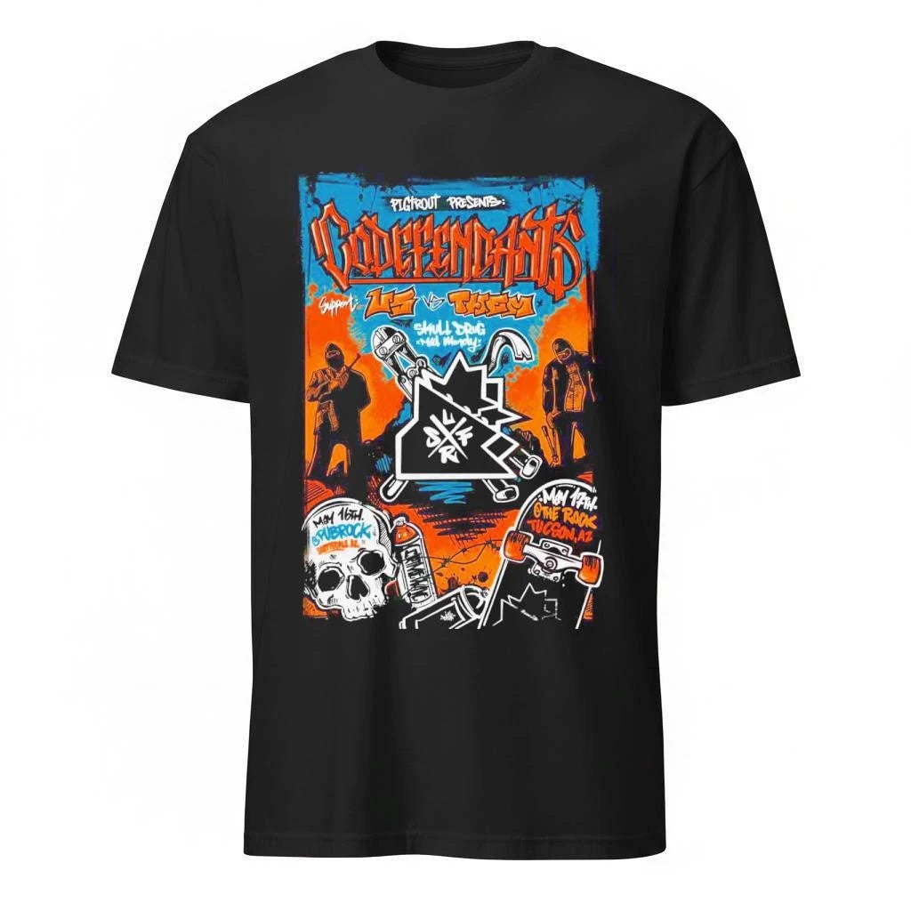 Codefendants May 16 2026 In Flagstaff AZ ND And May 17 2026 In Scottsdale AZ Poster Shirt