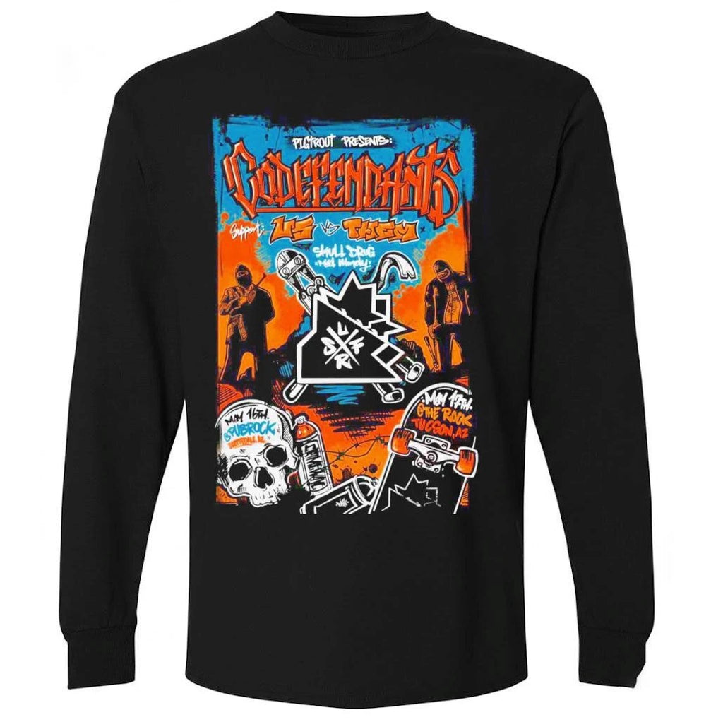Codefendants May 16 2026 In Flagstaff AZ ND And May 17 2026 In Scottsdale AZ Poster Shirt