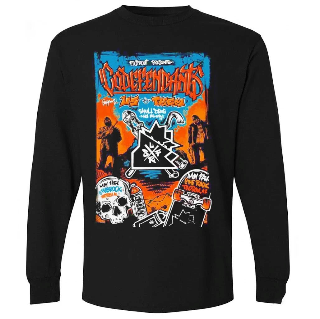 Codefendants May 16 2026 In Flagstaff AZ ND And May 17 2026 In Scottsdale AZ Poster Shirt