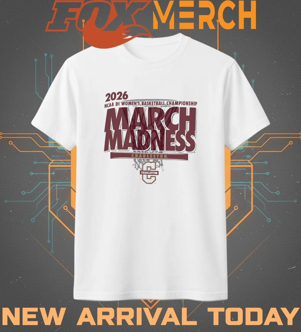 College Of Charleston Cougars 2026 NCAA DI Women’s Basketball Championship March Madness t-shirt