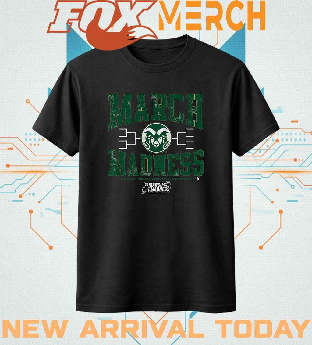 Colorado State Rams Women’s Basketball 2026 March Madness t-shirt