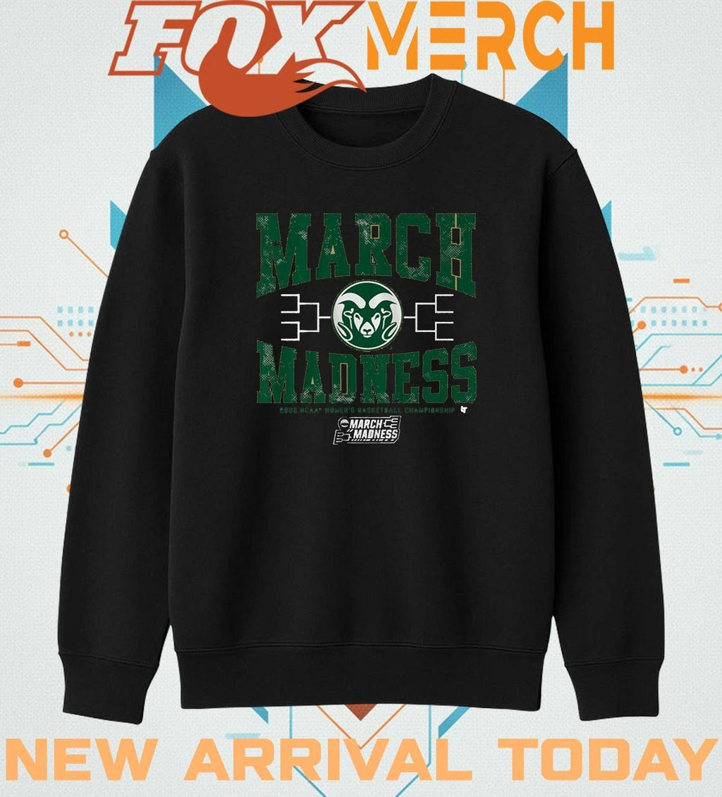 Colorado State Rams Women’s Basketball 2026 March Madness t-shirt