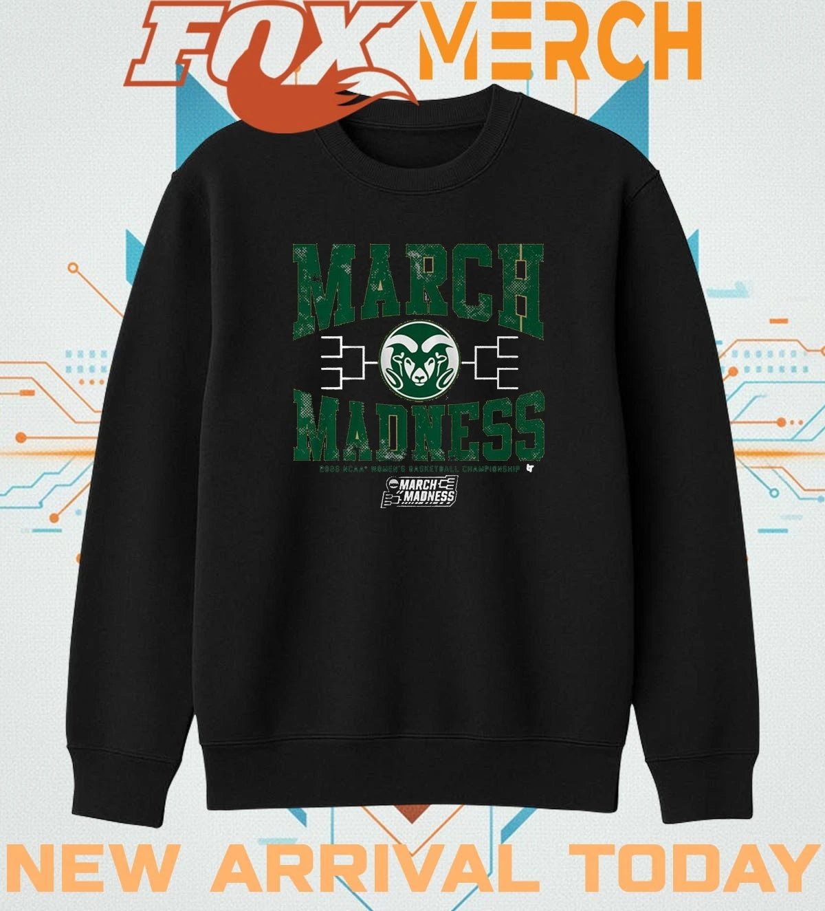 Colorado State Rams Women’s Basketball 2026 March Madness t-shirt
