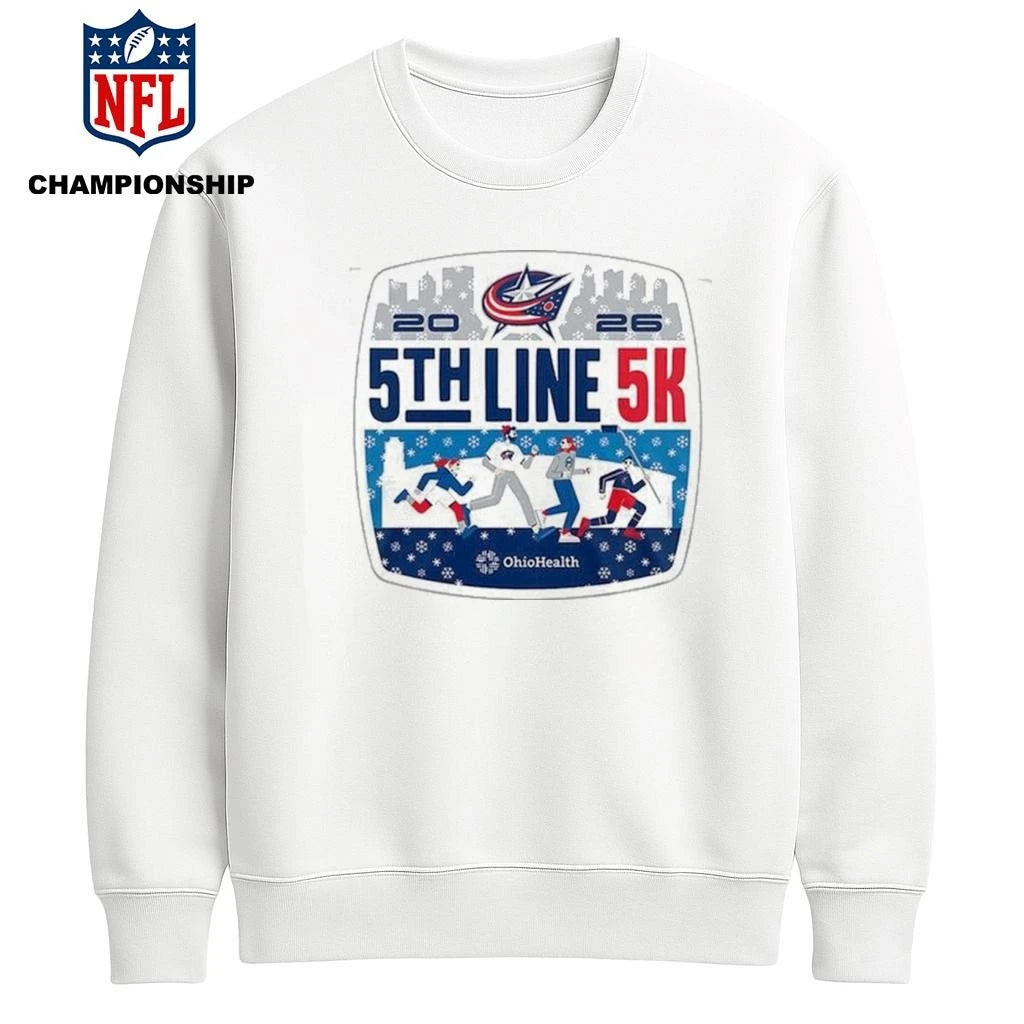 Columbus Blue Jackets 5th Line 5K Shirt