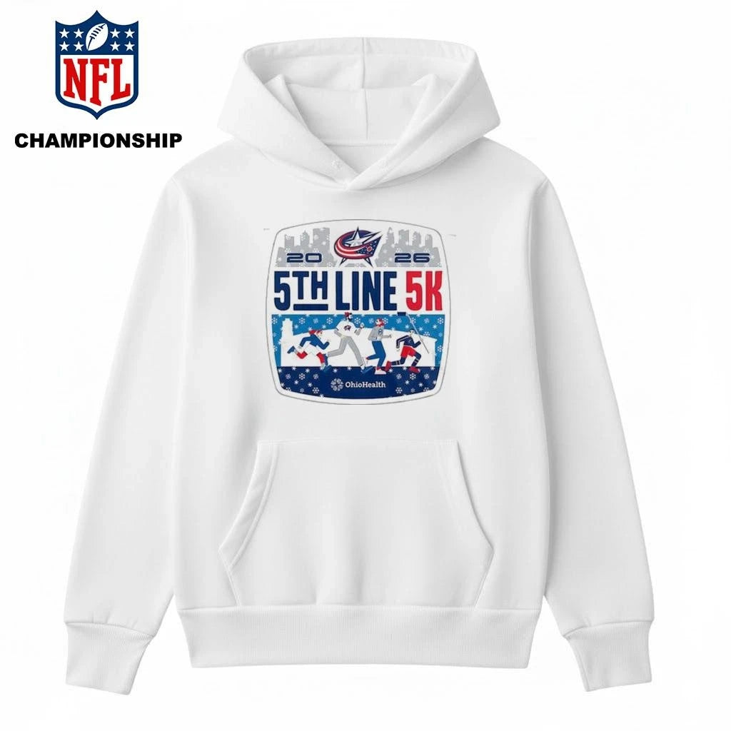 Columbus Blue Jackets 5th Line 5K Shirt