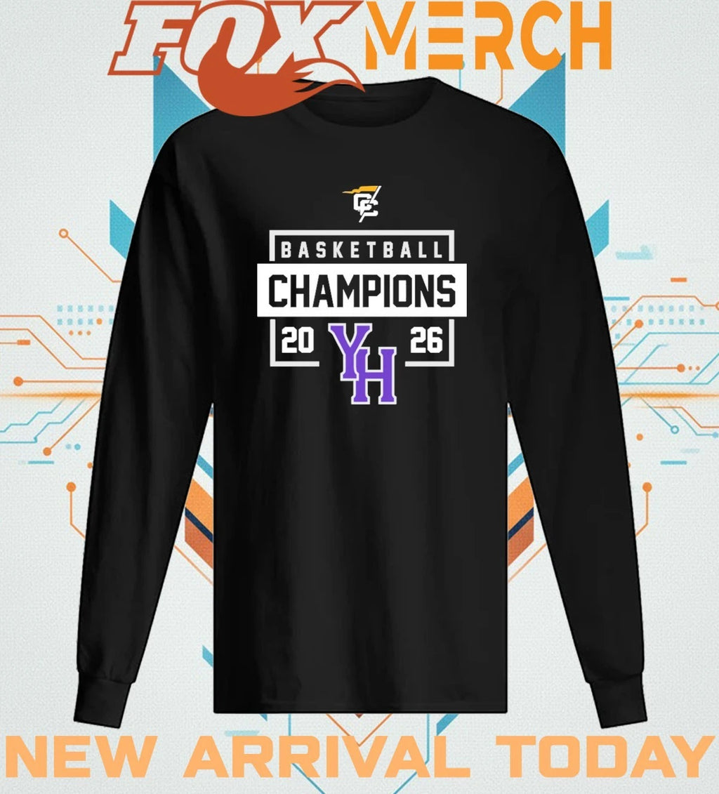 Conference Carolinas Young Harris Men’s Basketball 2026 Champions t-shirt