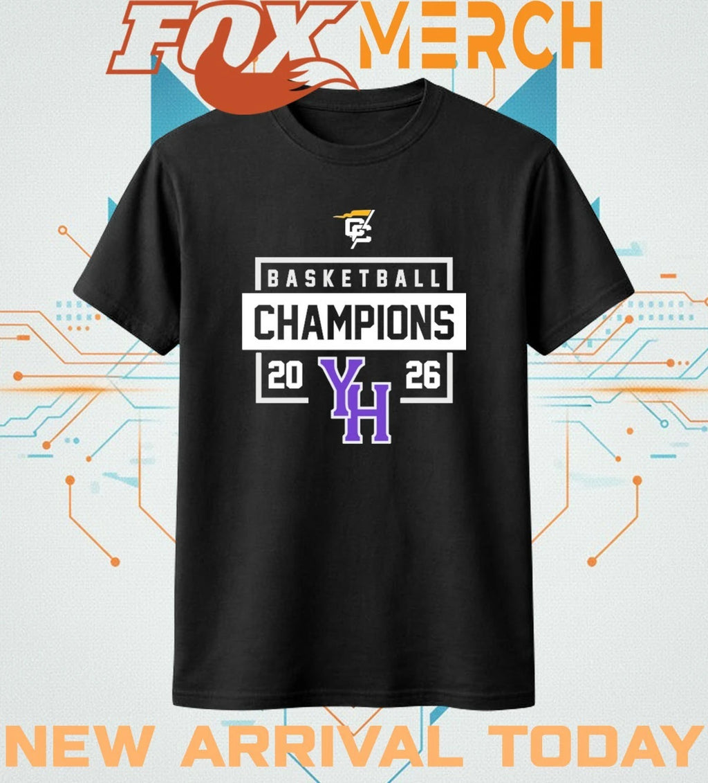 Conference Carolinas Young Harris Men’s Basketball 2026 Champions t-shirt