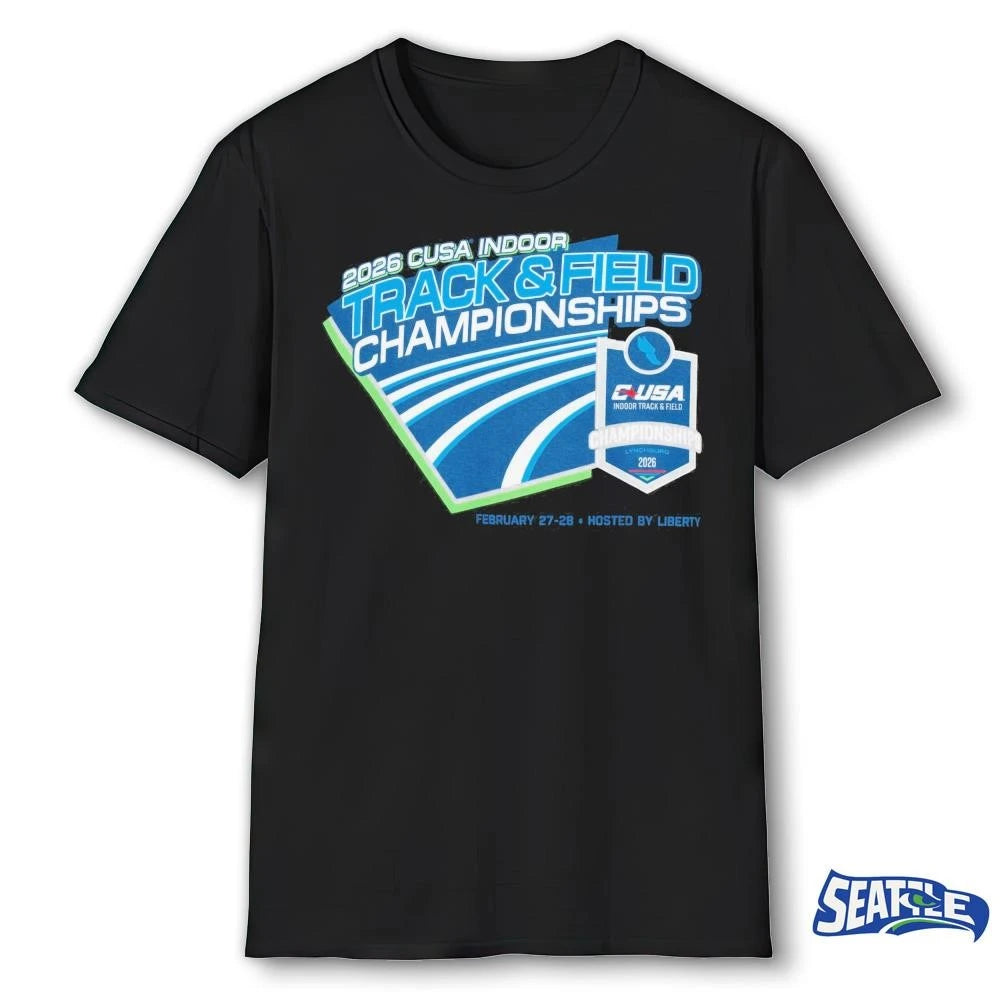 Conference USA Indoor Track &amp; Field Championship February 27 -28 2026 Hosted By Liberty shirt