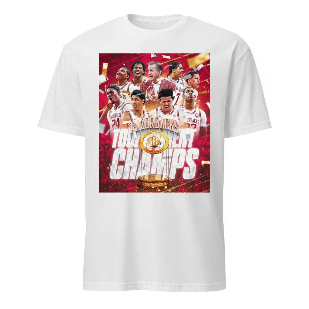 Congrats Arkansas Razorbacks Champions Men’s Basketball SEC Tournament 2026 Shirt
