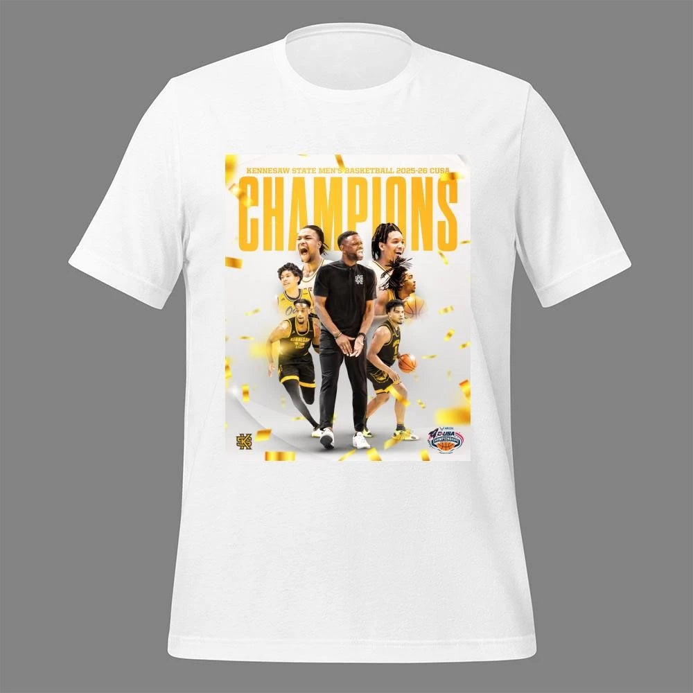 Congrats Kennesaw State Owls Men’s Basketball 2025 26 Conference USA Shirt