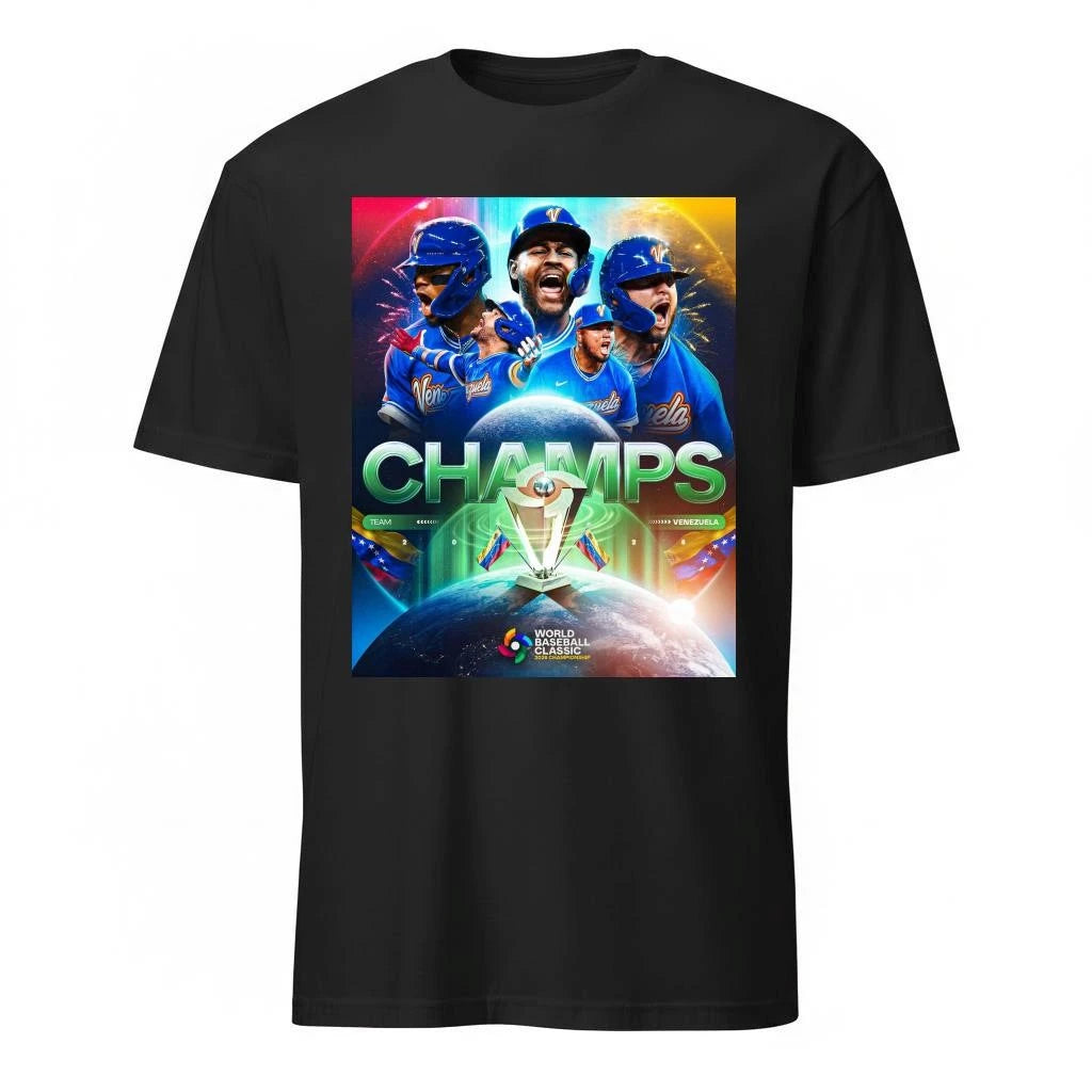 Congrats Venezuela Baseball Champions World Baseball Classic 2026 First Time In History shirt