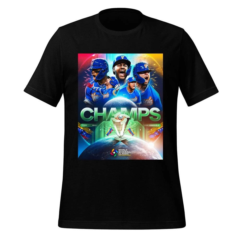 Congrats Venezuela Baseball Champions World Baseball Classic 2026 First Time In History shirt