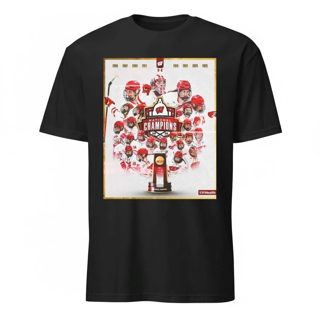 Congrats Wisconsin Badgers Women’s Ice Hockey 2026 National Champions Premium Shirt