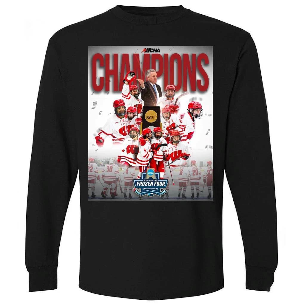Congrats Wisconsin Women’s Hockey Champions National Championship 2026 Shirt