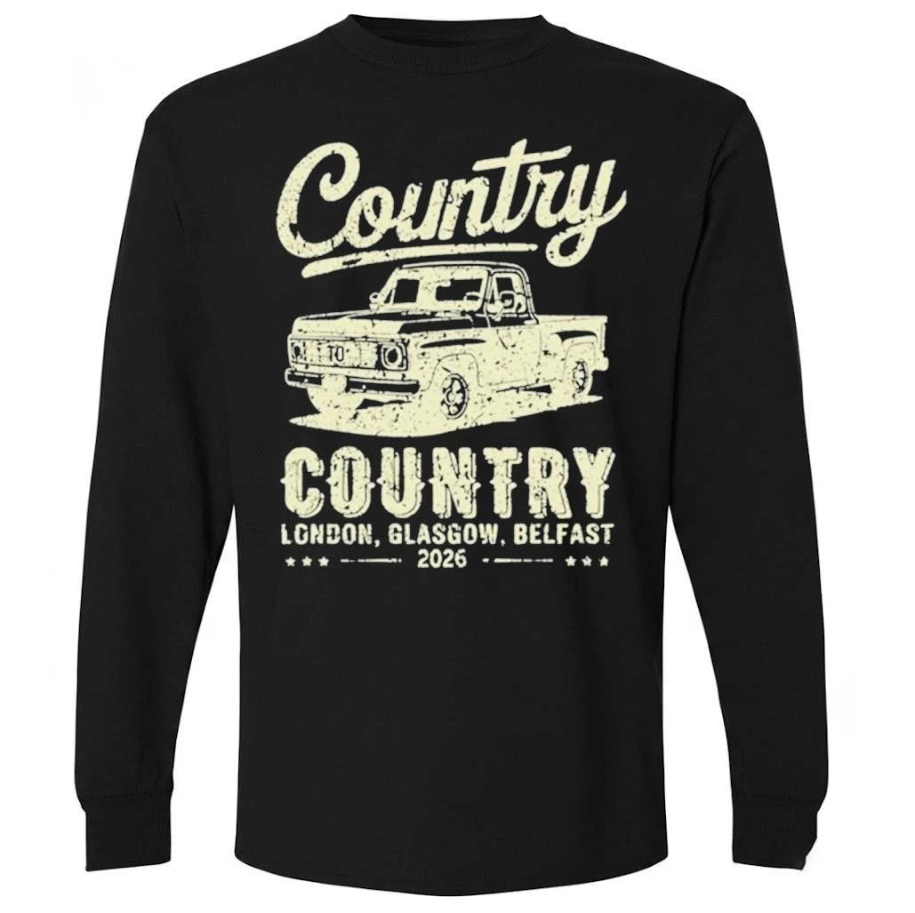 Country Pickup Black Shirt