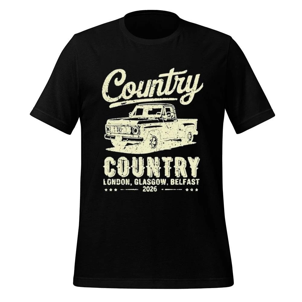 Country Pickup Black Shirt