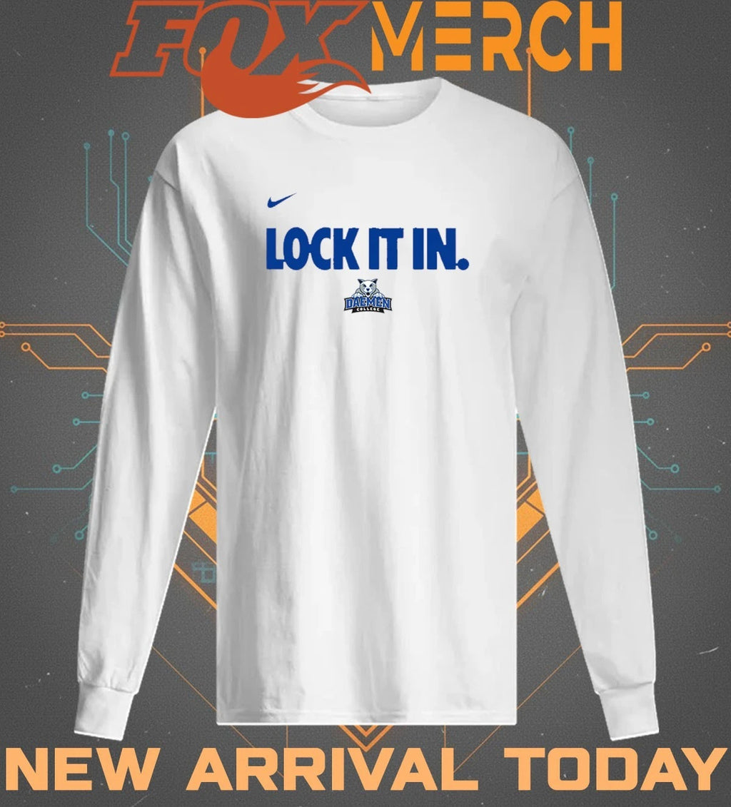 Daemen University Lock It In Basketball Postseason Bench t-shirt