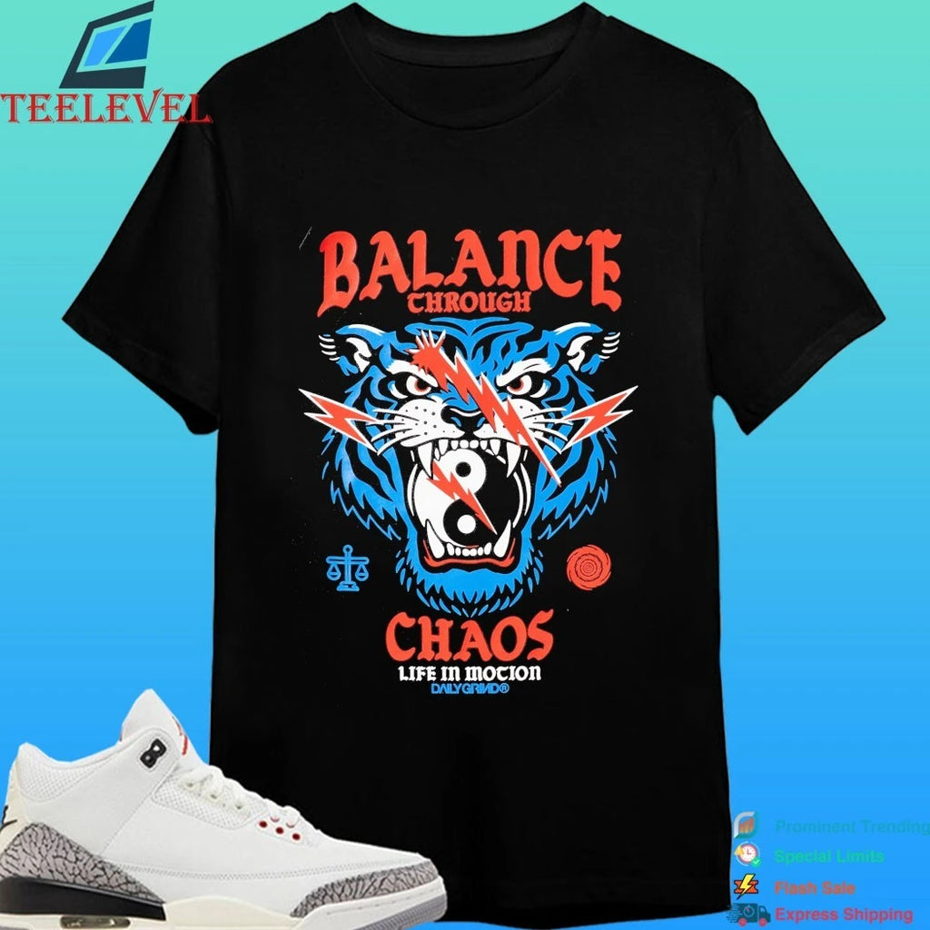 Daily Grind Balance Through Chaos Shirt