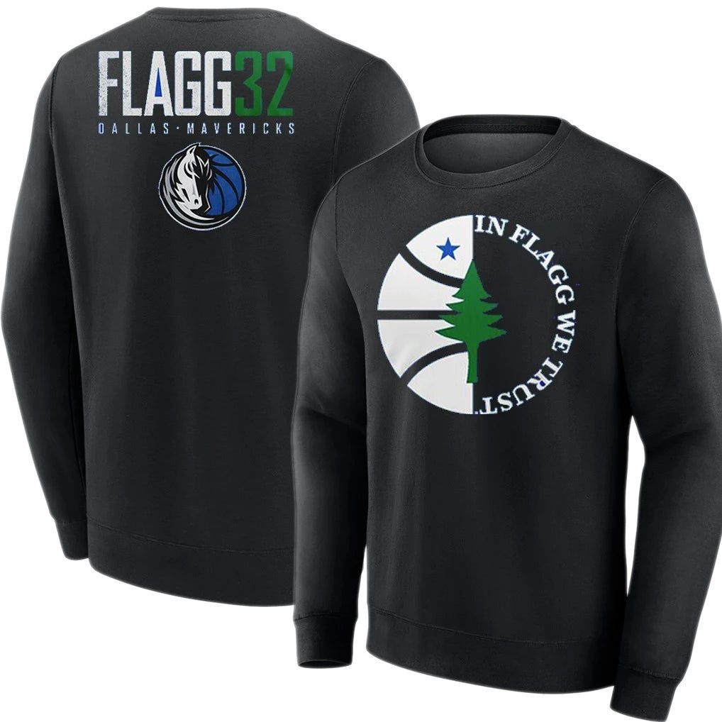 Dallas Mavericks Flagg 32 In Flagg We Trust 2026 T-Shirt