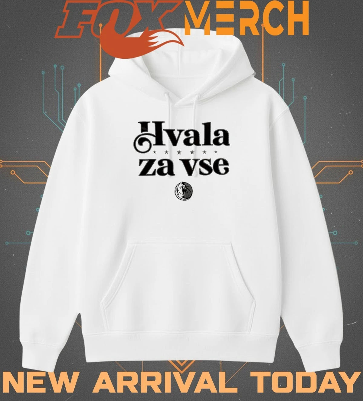 Dallas Mavericks hvala za vse logo t-shirt