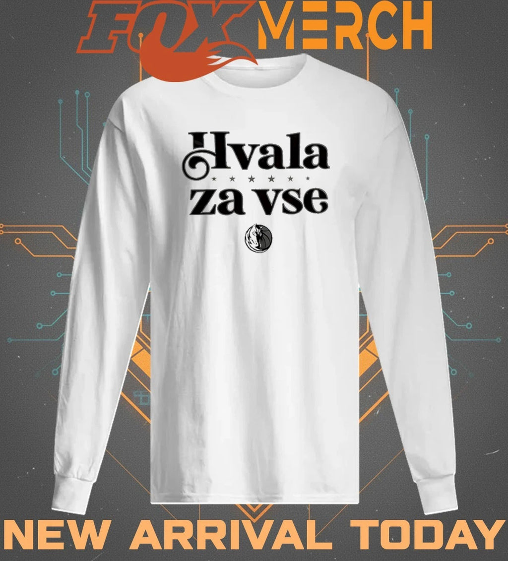 Dallas Mavericks hvala za vse logo t-shirt