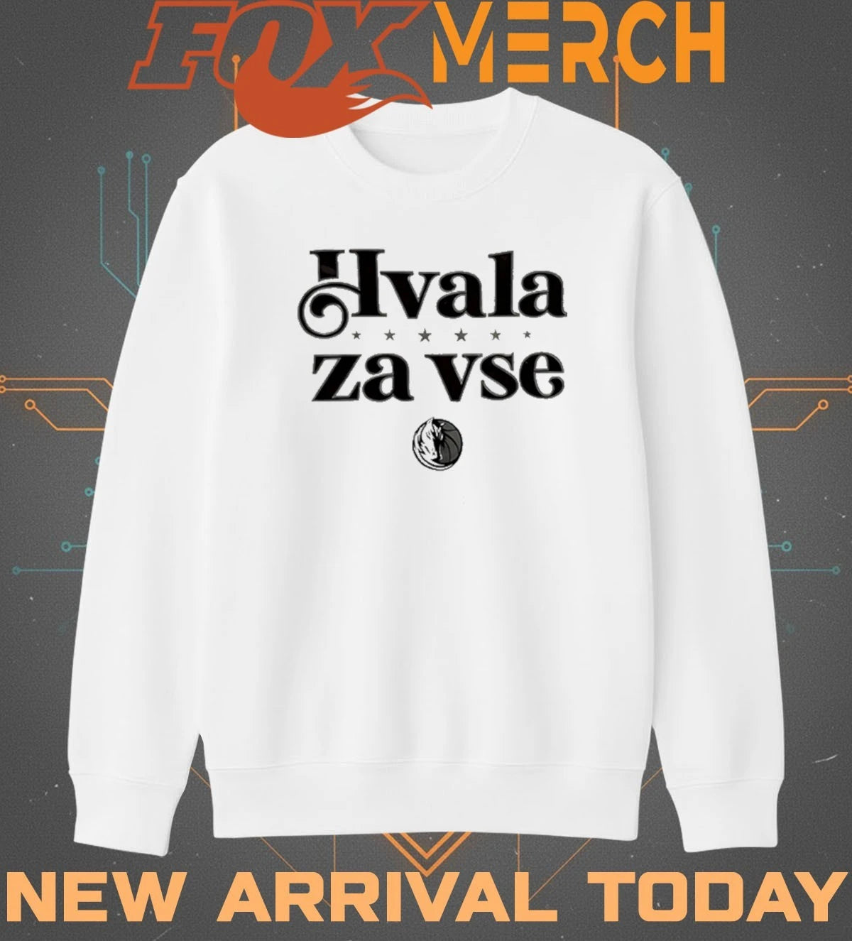 Dallas Mavericks hvala za vse logo t-shirt