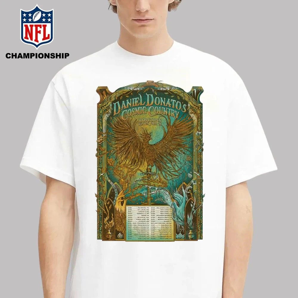 Daniel Donato Horizons Winter Tour Poster Shirt