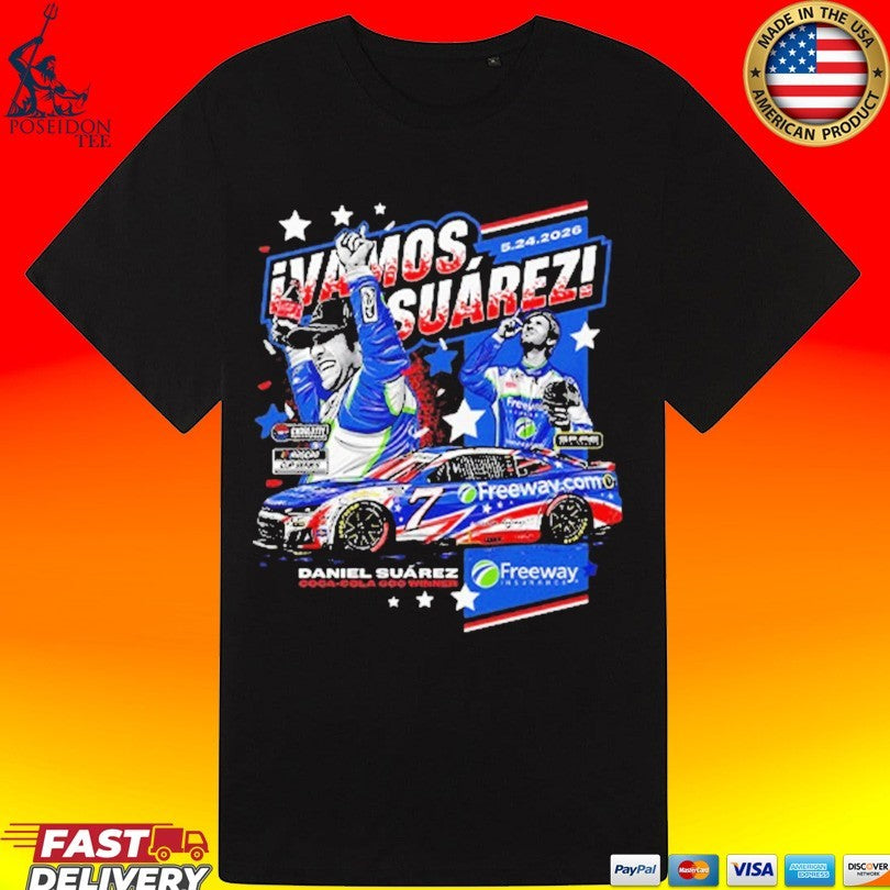 Daniel Suárez Freeway Insurance Coca-cola 600 Winner T-shirt
